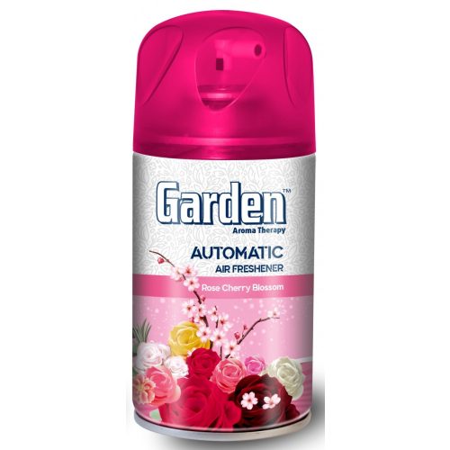 Garden automata légfrissítő spray utántöltő 260 ml - Rózsa & Cseresznyevirág