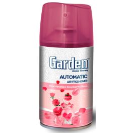   Garden automata légfrissítő spray utántöltő 260 ml - Pillecukor, málna, rózsa
