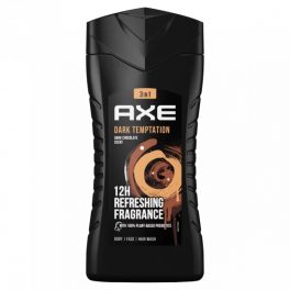   AXE Dark Temptation 3 in 1 tusfürdő testre, arcra, hajra 250 ml