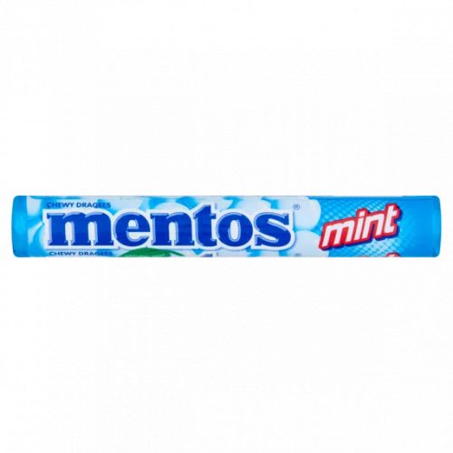 Mentos Mint mentolízű cukordrazsé 38 g