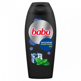 Baba férfi tusfürdő - Frissítő menta 2in1, 400 ml