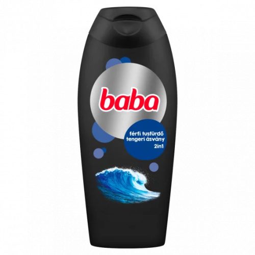 Baba férfi tusfürdő - tengeri ásvány, 400 ml