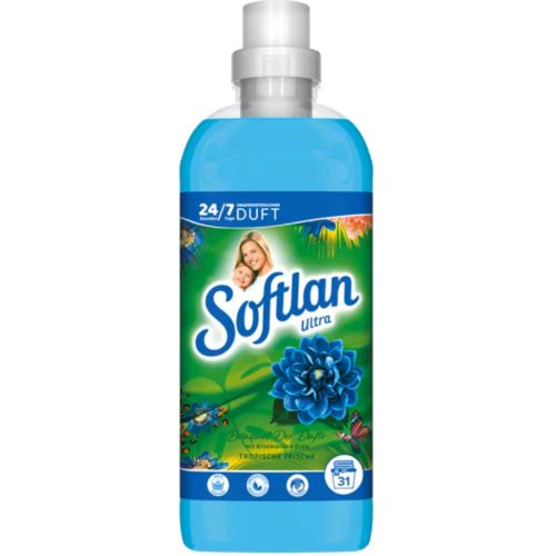 Softlan ultra trópusi frissesség öblítő 650 ml 31 mosás