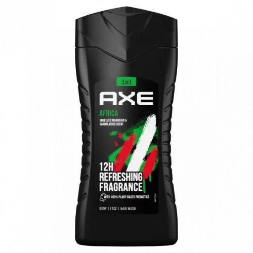 AXE Africa 3 in 1 tusfürdő testre, arcra, hajra 250 ml