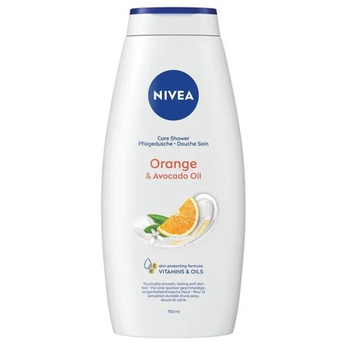 Nivea Orange & Avocado Oil tusfürdő 750ml