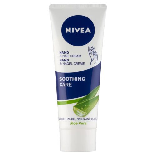 Nivea Soothing Care kéz- és körömápoló krém aloe vera kivonattal 75 ml