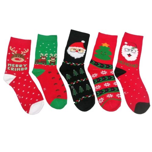 Vastag Karácsonyi zokni